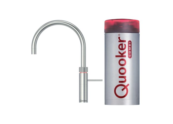 Quooker combi+fusion round rvs