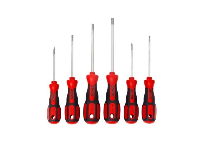 4tecx schroevendraaier set torx 6-delig tx-10-40