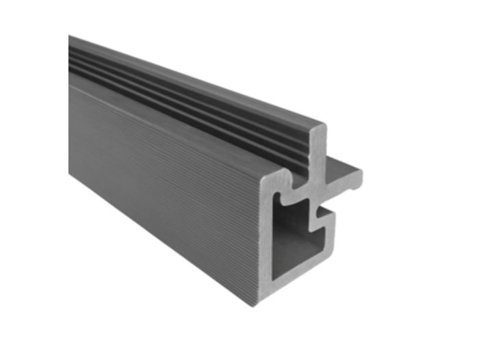Composiet hoek profiel grijs, 50x50mm