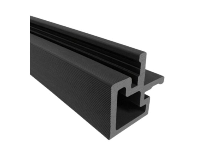 Composiet hoek profiel zwart, 50x50mm