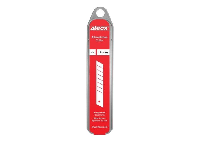 4tecx reservemesjes afbreek safety 18mm 10 stuks