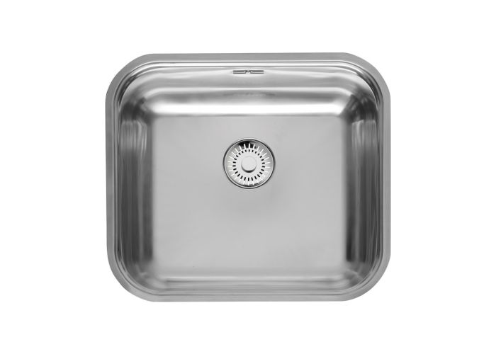 RVS spoelbak vierkant 445x393x160mm zeef