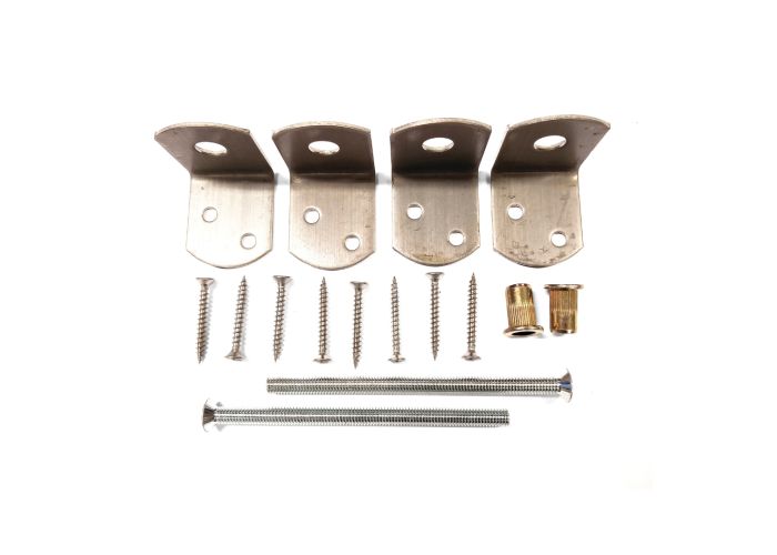 Beslagset rvs universeel tbv beton