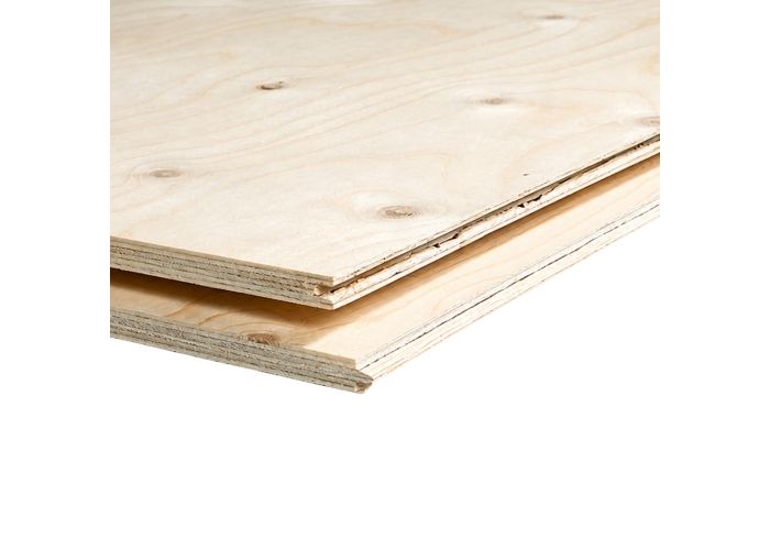 Underlayment combi-floor vuren tong en groef 2 lange zijden 2440x1220x18mm