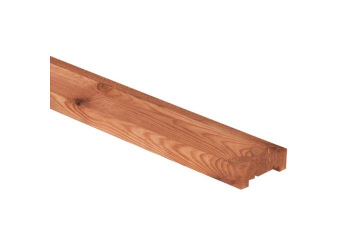 Afdeklat vuren coloured tbv beton 44x90x1800mm