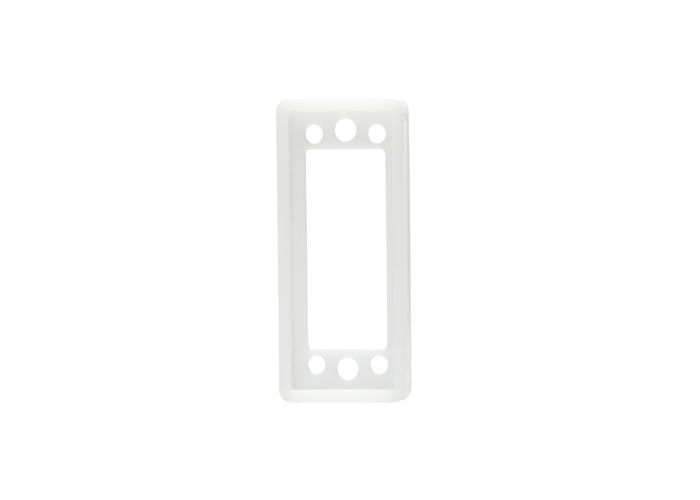 Axa raamboom onderlegplaat kunststof wit 76x32x9,0mm