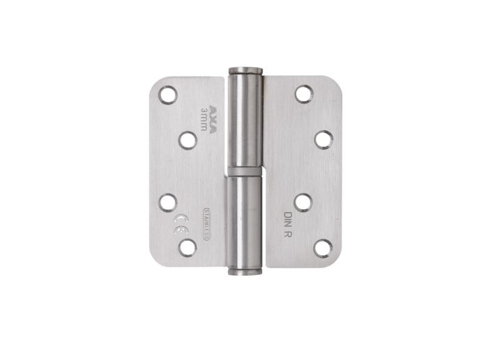 Axa kogelpaumel rvs rond 89x89mm din rechts