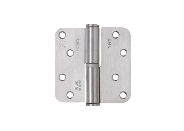 Axa kogelpaumel rvs rond 89x89mm din links