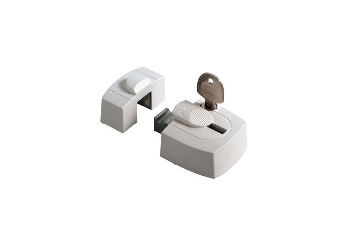 Axa oplegslot 3015 skg* wit binnendraaiend