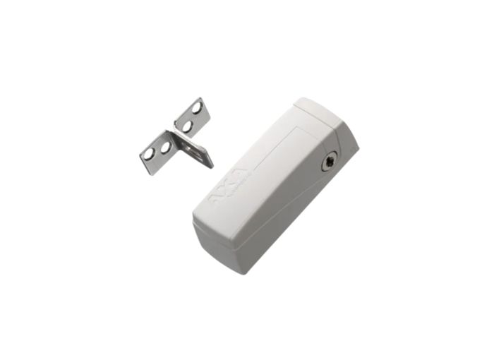 Axa oplegslot 3016 skg** silver met haak buitendraaien