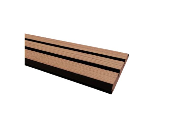 Achterwand douglas zwart two tone triple verticaal 780cm