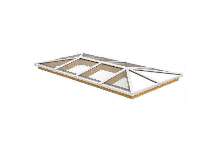 Schilddak douglas wit 2368x1550mm