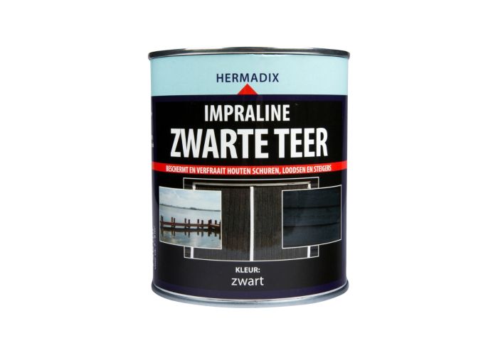 Hermadix impr. zwarte teer 750ml