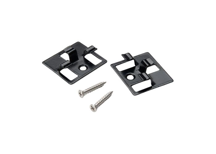 Rvs clips + schroef bamboo terrasdeel tbv ± 6m2 vlonder 100 stuks  