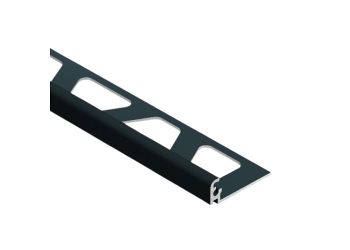 Jolly-mgs uitwendig tegel hoekprofiel j110mgs Aluminium grafietzwart mat 3000x11mm