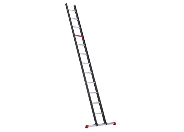 Altrex Bouwladder recht nevada 1x12 nzer1036 opberg 3,60mtr werkh 4,50mtr