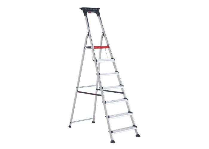 Altrex Huishoudtrap double decker 7 trede Voldoet Niet Aan Arbo Nen 2484