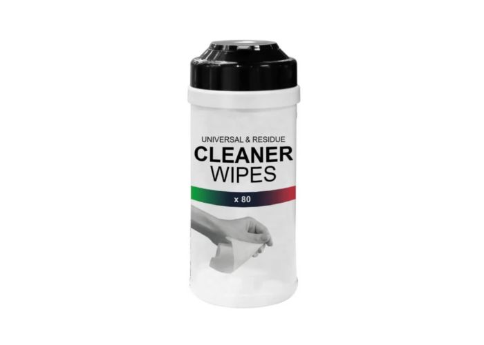 Cleaning wipes universal & residue koker / 80 stuks