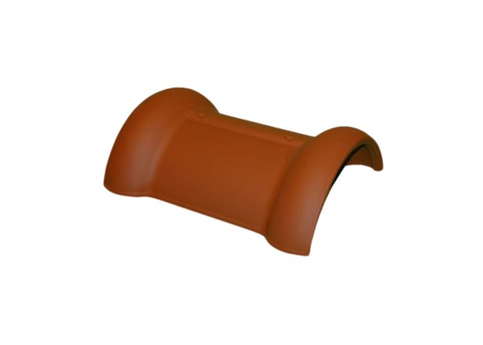 Wienerberger vorst halfrond vario met dubbele wel natuurrood