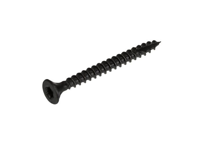 Blackline spaanplaatschroef hcp zwart pk tx-20 +snijpunt 4.0x35    (20)