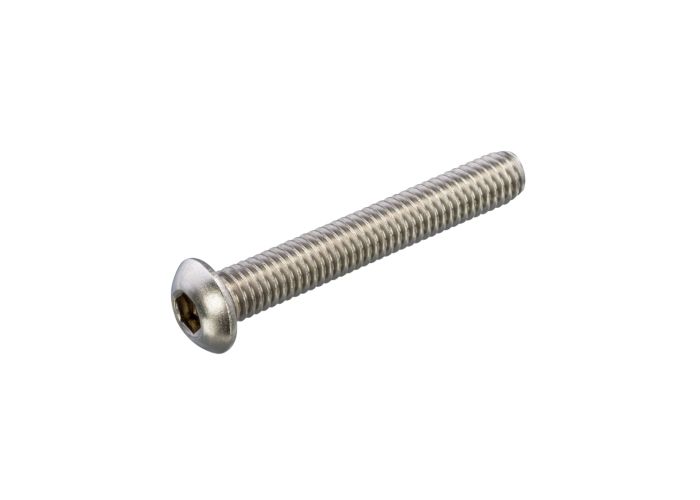 Laagbolkopschroef rvs a2 iso7380 m 8 x 20 mm