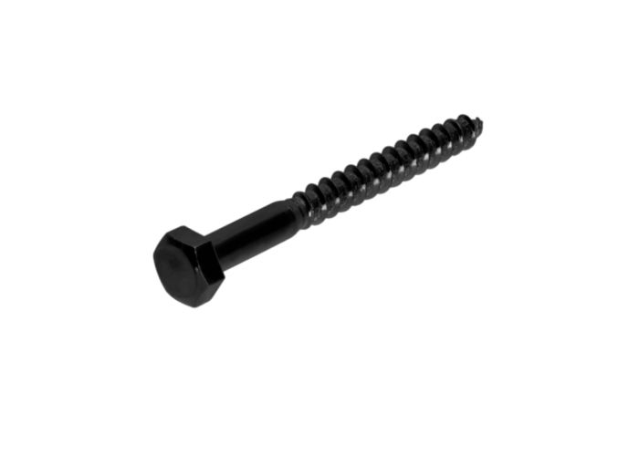 Houtdraadbout zwart din 571 8 x 40 mm 25 stuks