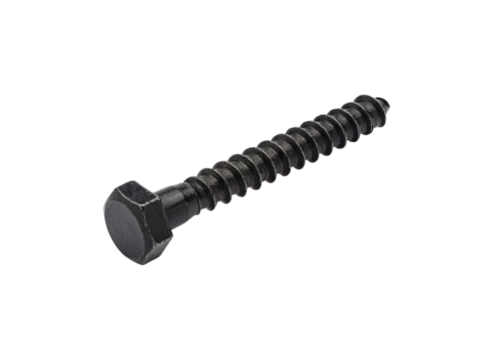 Blackline houtdraadbout hcp zwart 6x40   (25)