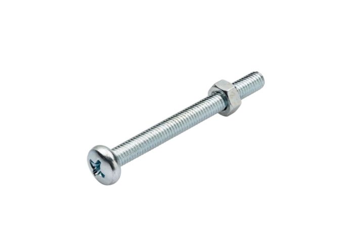 Homefix metaalschroef vz ck ph-2 + moer m4x40   (18)