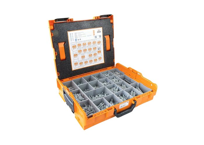 Heco assortiment 3005 l-boxx 102 met schroeven