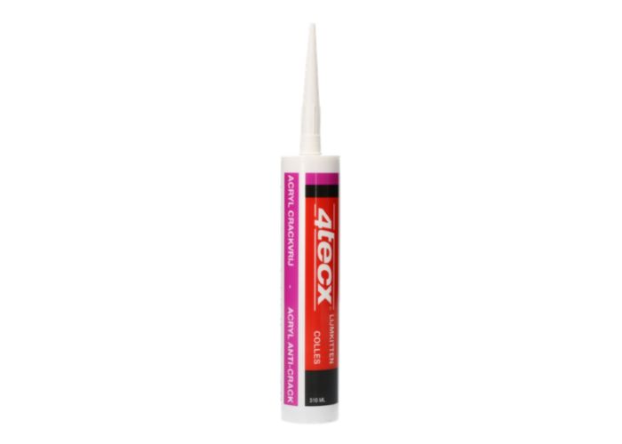 4tecx acrylaat kit crackvrij wit 310 ml
