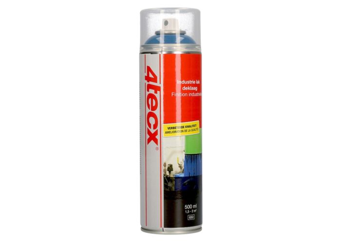 4tecx spuitbus blauw hoogglans ral 5000 500ml
