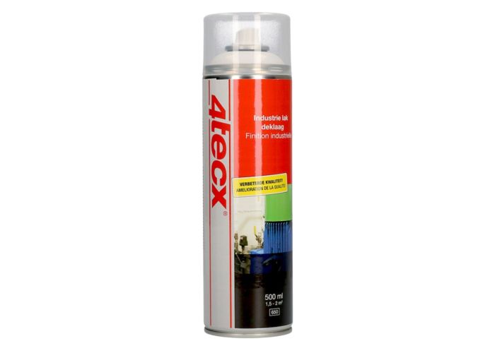 4tecx spuitbus zuiverwit mat ral 9010 500ml