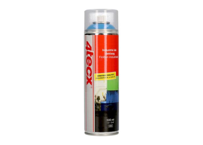 4tecx spuitbus blauw hoogglans ral 5010 500ml 500ml