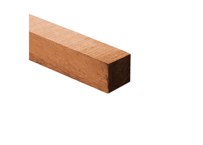 Azobe fijn bezaagd 70x70mm