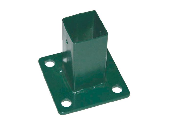 Bodemplaat groen 10x10cm 60x40 paal (220/260)