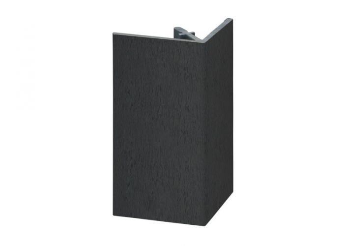 Colordeck hoekprofiel zwart vlf
