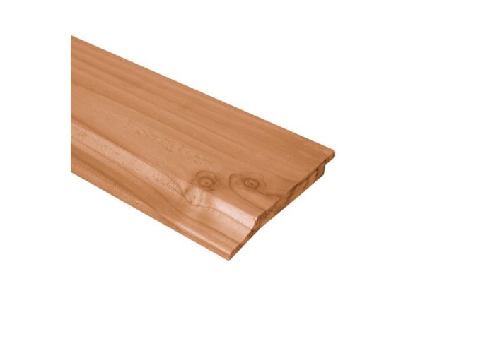 Dakbeschot lariks enkel rabat 20x165mm (0)