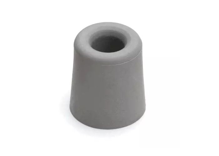 Deurbuffer rubber grijs 75mm