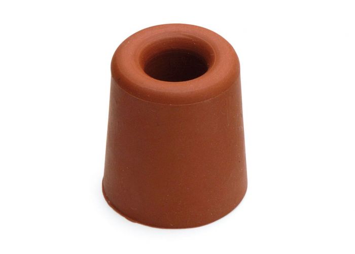 Deurbuffer rubber rood 25mm