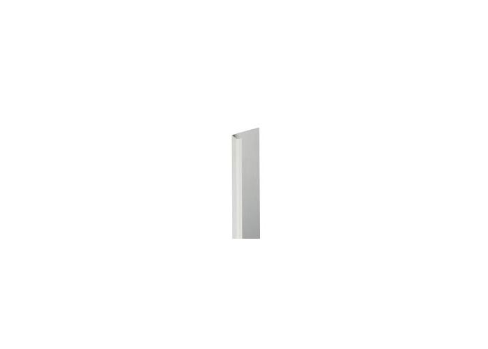 Eternit cedral click aansluitprofiel alu c01 everest-wit 3000mm