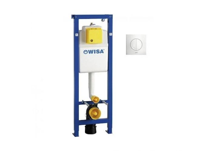 Wisa wc inbouwreservoir incl. xs argos wit paneel