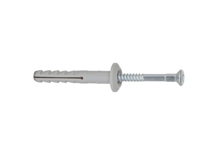 Nagelplug lk met kraag type n-p 5x30mm 100 stuks