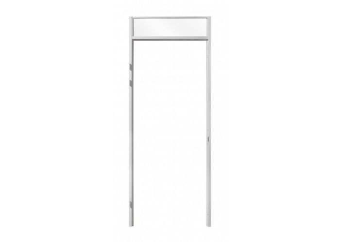 Stijlset ba links RAL9010 reinwit 2015-2460x70mm