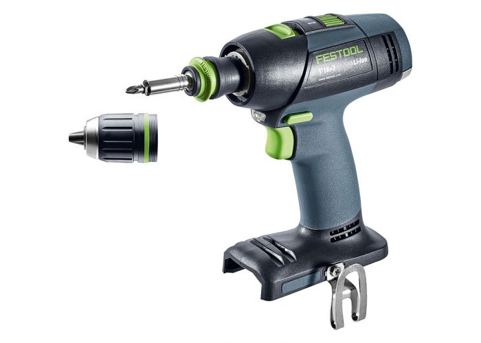 Festool accu boor/schroefmach. t 18+3-basic 576448