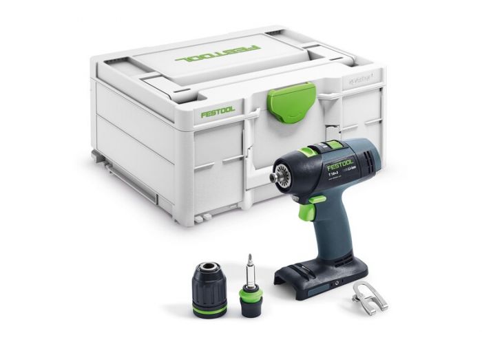 Festool accu boor/schroefmach. t 18+3-basic 576448