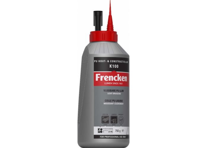 Frencken pu hout en constructielijm d4 k100 750 gram