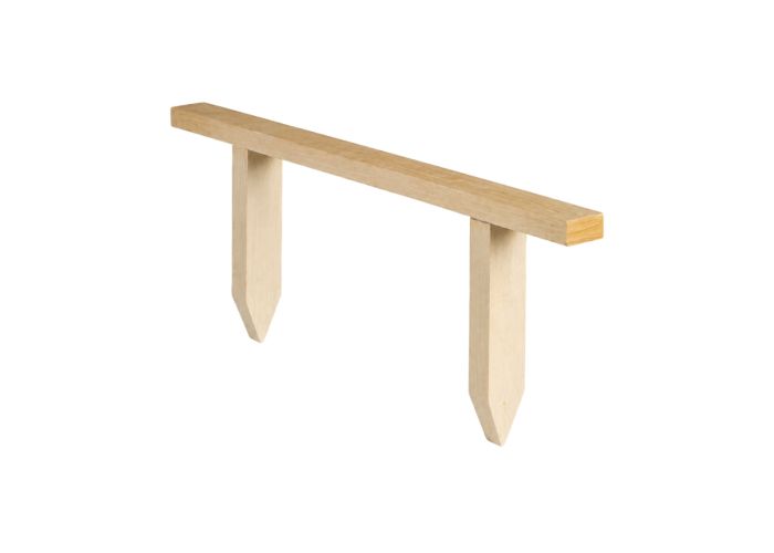 Funderingsbrug gepunt 100x20cm pak 16 stuks