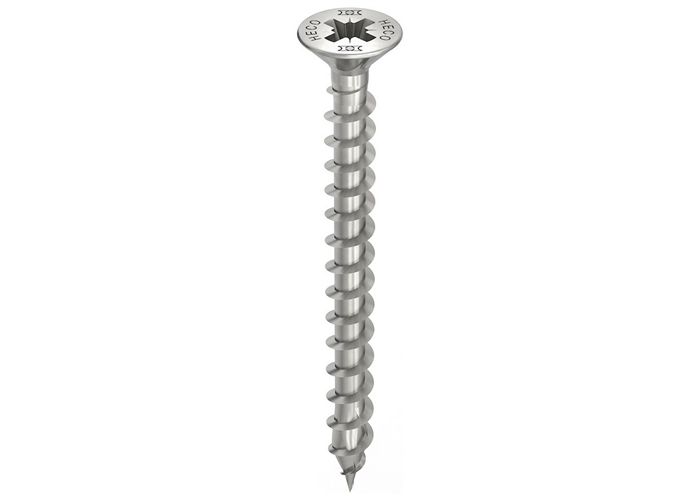 Heco spaanplaatschroef rvs a2 pk kruis 3.0 x 25 / 200 stuks