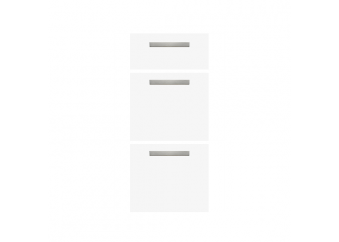 Carp select keuken wit onderkast 1 lade 2 uittrekelementen 750x450mm