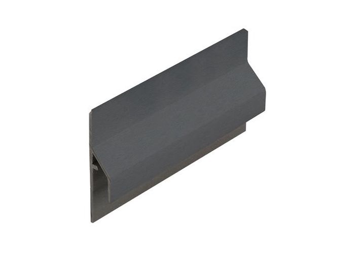 Keralit trim aansluitprofiel 2843 RAL7016 antraciet